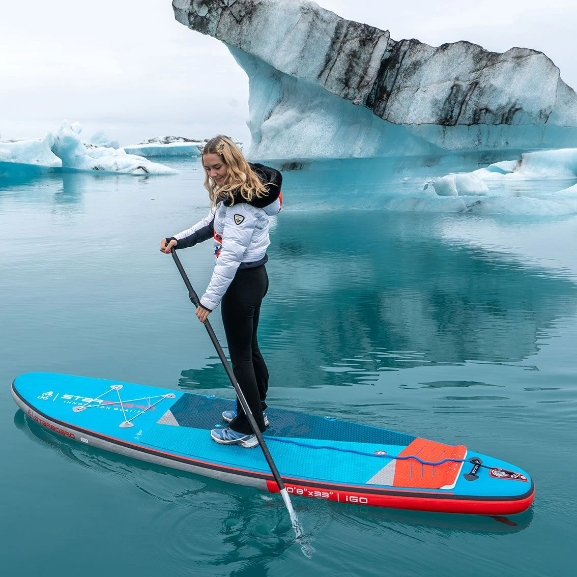 Starboard IGO Deluxe Limited Edition 10'4 X 32" Paddle Board 2023 - Image 8