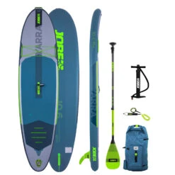 Jobe Yarra 10.6 Aero Inflatable Paddle Board SUP Package - Steel Blue