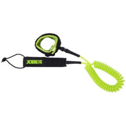 Jobe Coiled SUP Leash 10 Foot - Lime
