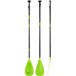 Jobe Fusion Stick 3 Piece Carbon/Fibreglass SUP Paddle - Lime