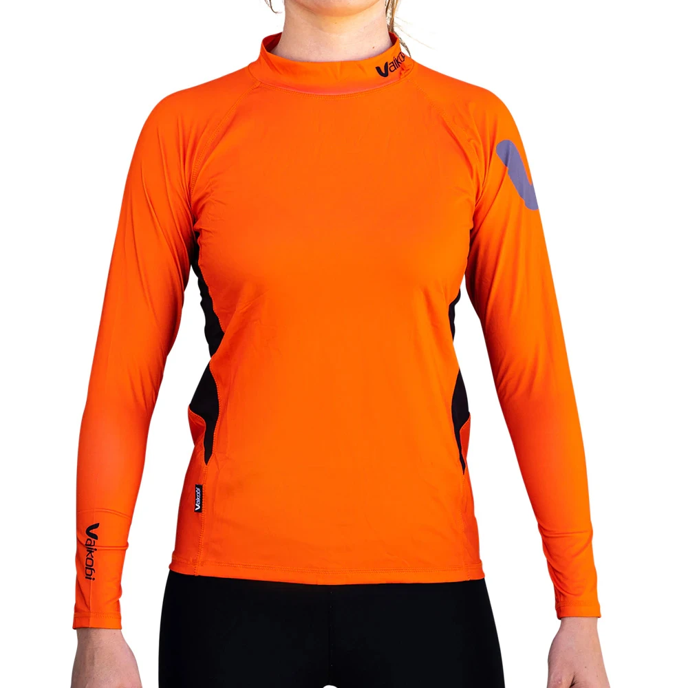 Vaikobi Spandex Long Sleeve UV50+ Rashvest - Orange - Image 2