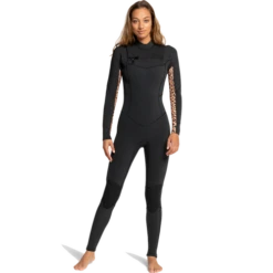 5/4 Billabong Ladies Salty Dayz Chest Zip Animal