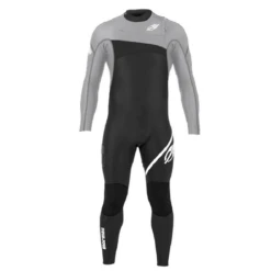 Mormaii 3/2mm Flexxa Pro Chest Zip Grey Black