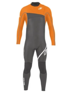 Mormaii 3/2mm Flexxa Pro Chest Zip Orange Grey