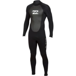 Billabong 3/2mm Intruder Flatlock Back Zip