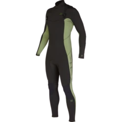 Billabong Mens 5/4 Absolute Chest Zip Military Green