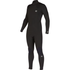 Billabong 5/4 Absolute Back Zip Black