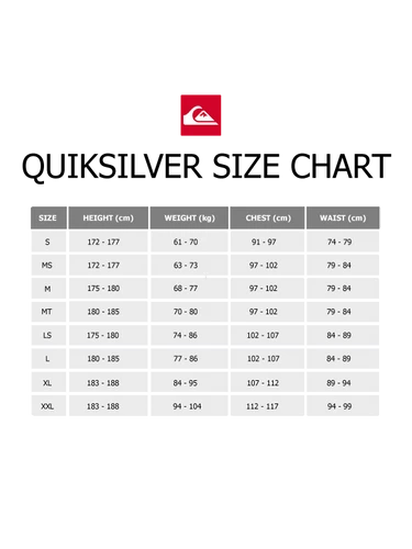 Quiksilver 5/4/3mm Everyday Sessions Chestzip - Image 3