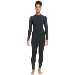 Roxy 4/3 Ladies Swell Series Back Zip Black