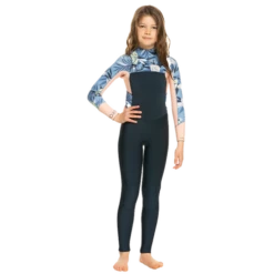 Roxy 4/3mmGirls Swell Series Chest Zip Floral Allure