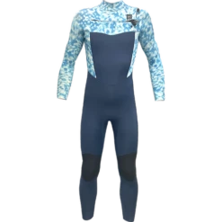 Alder 5/4mm Kids Kode Chest Zip Blue