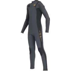 Billabong 4/3mm Kids Absolute Chest Zip Graphite