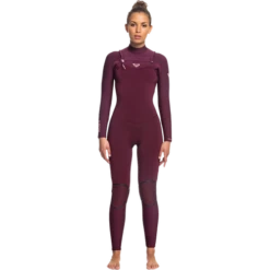 Vissla 3/2mm 7 Seas Comp Chest Zip Black