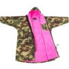 Dryrobe Advance Long Sleeve Changing Robe Camo/Pink
