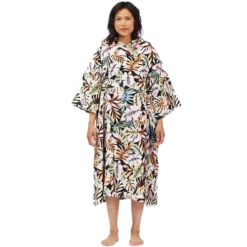 Billabong Womens Hooded Towel Paradise Black