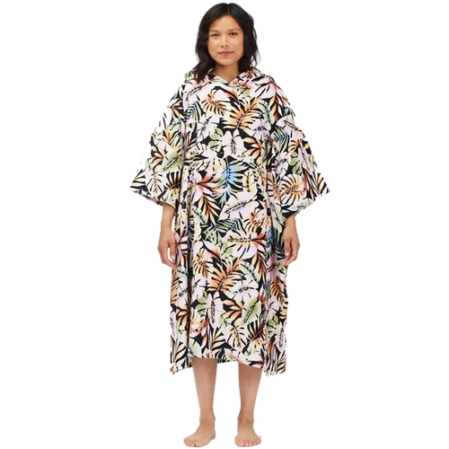 Billabong Womens Hooded Towel Paradise Black