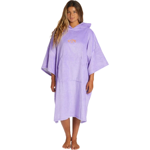 Billabong Womens Hooded Towel Lilac Breeze