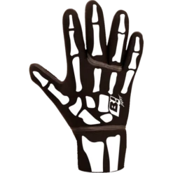Buell 2mm Black/White Bones Glove