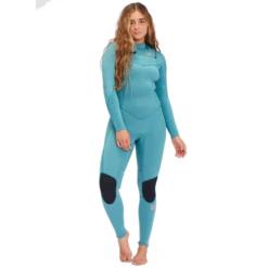 5/4 Billabong Ladies Synergy Chest Zip Marine