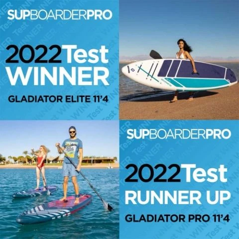 Gladiator 4-in-1 Performance Allround 11'6 X 34" Paddle Board 2023 - Image 2