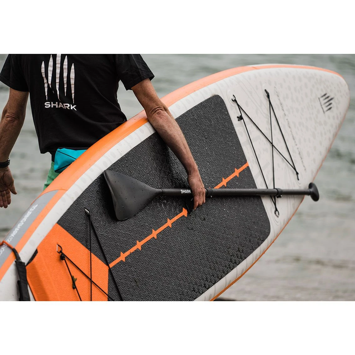 Shark T 12'6 X 30" X 5" Paddleboard 2023 - Image 13